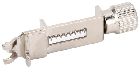 Yctze Outil d'intonation de Pont de Guitare en Métal pour Systèmes Trémolo – Ajusteur d'intonation de Guitare électrique pour un Réglage Facile et un Contrôle Précis de la hauteur.