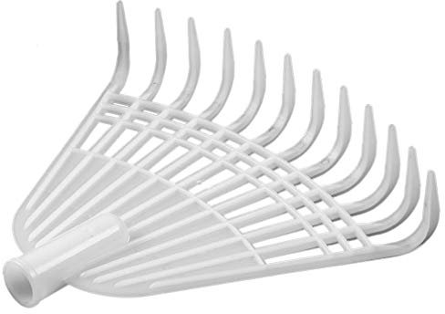 Râteau à Gazon en Plastique Tête de Jardinage Râteau à Gazon en Plastique Outil de Jardin Inodore Et Râteau à Feuilles Moderne