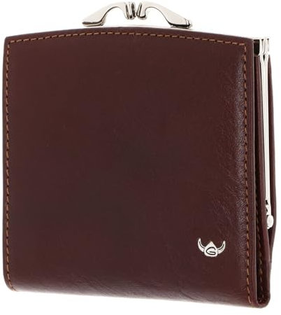 Golden Head Colorado RFID Protect French Coin Purse Wallet Tobacco