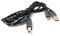 DRUT 1m USB B to (USB C & A) MIDI Interface 2in1 Braided Cable – MIDI In/Out Adapter for Keyboard, Controller, Synth, Audio Interface – Plug & Play Recording Cable