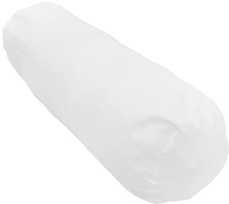 Uonlytech Funda de Almohada Cilíndrica para Cojín de Sofá 20X60 CM, Diseño Minimalista, Cubierta Removible, y Cómoda, Soporte para Cuello del Hogar
