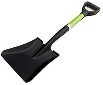 Unibos Mini Shovel - Steel Head, Fibre Glass Handle, 28 Round Head Snow Shovel