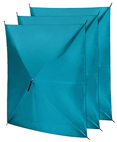 PAMAPIC Sonnenschutz und winddichtes Pavillon-Zubehör, Grün, 3 Stück