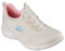 Skechers Women's Summits New, Natural Knit/Pink & Aqua Trim, 3 UK
