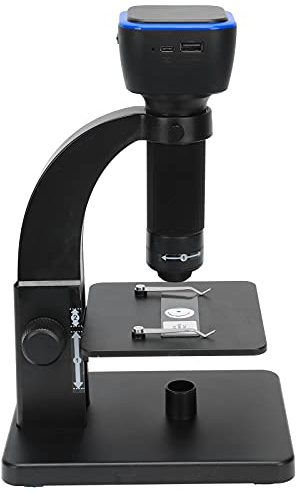 Vvikizy Microscopio Ad Alto Ingrandimento in Tempo Reale 2000X Strumento di Osservazione a Doppia Sorgente Luminosa per L'analisi Biologica dei Circuiti Integrati