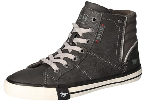 MUSTANG Damen Schuhe High Top Sneaker 1146-526-259 Graphit 41