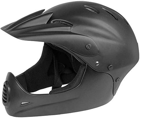 M-Wave Casque Downhill >All in 1<, Taille L, 58-61 cm, Noir Mat Unisex-Adult