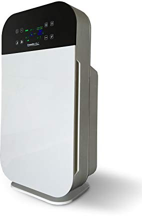 Comedes Lavaero 280 – Starker 7-Stufen Luftreiniger, Luftfilter inkl. Aktivkohle, HEPA-Filter und Ionisator | Mit Luftqualitätssensor | Ideal für Allergiker & Asthmatiker | Räume bis 55m²