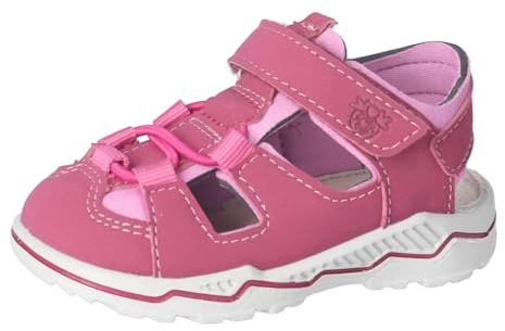 RICOSTA Sandales Gery pour filles et garçons - Chaussures d'apprentissage de la marche - Largeur : moyenne - Lavables, Fuchsia Rosada 360, 20 EU