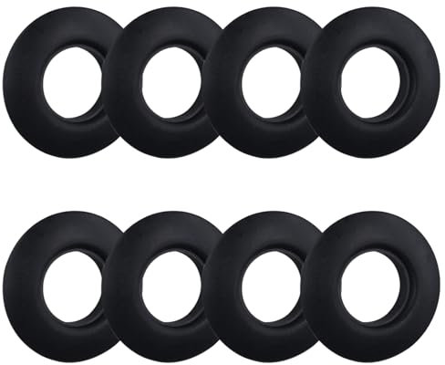 PEUTIER 8pcs Kajak Paddel Tropfringe, Gummikajak Zubehör Ruder Tropfringe Paddel Zubehör für Kajak Kanu Rafting Paddel Welle Sport