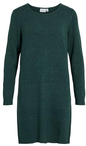 Vila Viril L/S Knit Dress - Noos Viril L/S Vestido de Punto - Noos Mujer (Pack de 1)