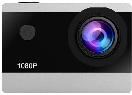 Javoryxh Cámara de acción 1080P con pantalla táctil para capturar durante la actividad acuática de hasta 30 metros de profundidad