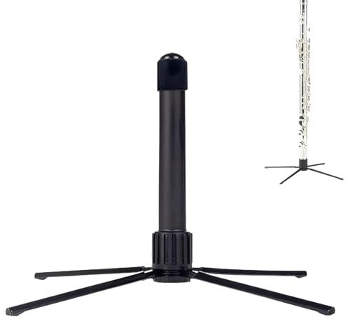 Supporto Clarinetto,Accessorio Pieghevole Per Strumenti A 4 Gambe Con Base,Supporto Flauto Notte | Viaggio Casa Esterno Halloween Vacanza Compleanno Festa Famiglia Amici