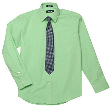 Chaps Little Boys Dress Shirt and tie