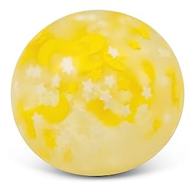 Tobar SCRUNCHEMS MOONS AND STARS GLOW IN THE DARK STRESS SQUISH BALL Toy