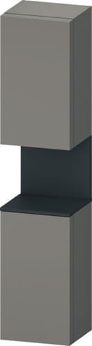 Duravit Qatego Armoire haute, porte à gauche, 400x360x1760mm, niche graphite mat, QA1346L49430000, QA1346L49430000, Colorazione: Cerniera della porta