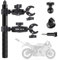Aolawco Upgraded 360 Grad Kamerahalterung mit Doppelklemme und Fünfstufig Verstellbarer Selfie-Stick, Motorcycle Mount für Insta360 X4 X3 X2 ONE RS Ace Pro Ace Hero 12/11/10