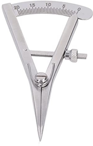 Calibro per Marcatura, Calibro per Marcatura Fine Regolabile in Acciaio Inossidabile con Righello Rotante, per Progetti in Pelle, Lavorazione del Legno e (Calibro di marcatura