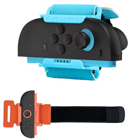 Wigearss 2 Stycken Armband för Nintendo Switch 2 Joy-Con Controllers, Justerbart Armband för Just Dance Switch 2025 2024 2023 2022 2021, Zumba Burn It Up