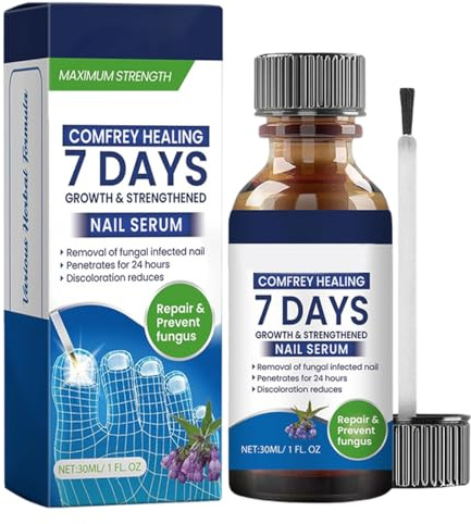 GXGM Vernis Mycose à Ongles Pied,30ml vernis gel,Antifongique au Tea Tree, Silicium & Biotine,Renforce, Répare & Camoufle les Ongles Jaunes et Abîmés,Créé par une Podologue