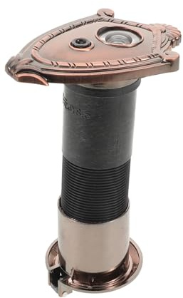 DOITOOL Visionneuse De Porte De Sécurité Sonnette Intégrée Anti-espionnage Diamètre 35 Mm Pour Portes D'entrée 90-110 Mm Pour Appartement Renforçant La Confidentialité