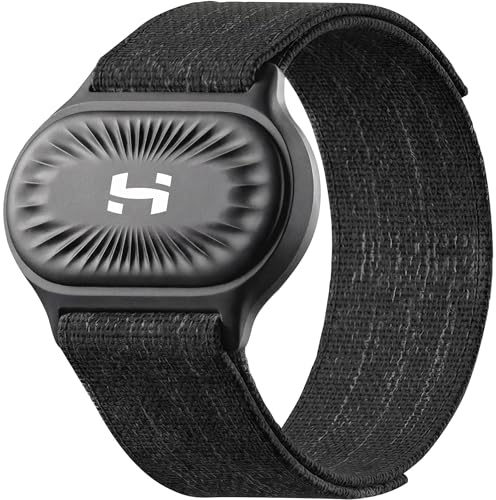 HandPlus - Cardiofrequenzimetro, fitness tracker ottico di livello confortevole, HR ottico avanzato con precisione di zona, 72 ore di archiviazione offline, Bluetooth e ANT+ per allenamento fitness