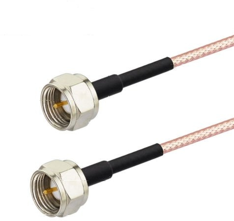 DVB-T2 ATSC Digital TV HDTV Antenna RG316 Cable F Type Male to Male Cable 5 feet USA Shipping