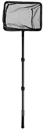 POPETPOP Aquarium Fischnetz: Teleskop Kescher mit Ausziehbarem Langem Langem Griff für Aquarium Seen Teiche