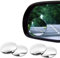 4 pezzi Specchietti retrovisori convessi HD da per auto, Specchietti per Punto Cieco impermeabili, ruotabili a 360 °, specchietti retrovisori convessi per auto universali, specchietti convessi