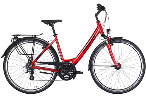 Pegasus Solero SL 24 28 Zoll Damenrad 24-Gang Kettenschaltung rot