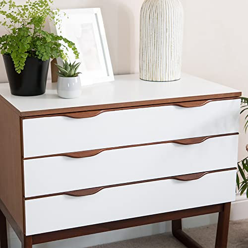 Vinyl Warehouse d-c-fix Matt White Self-adhesive Furniture Wrap Vinyl (W)67.5cm (L) Sold by the metre