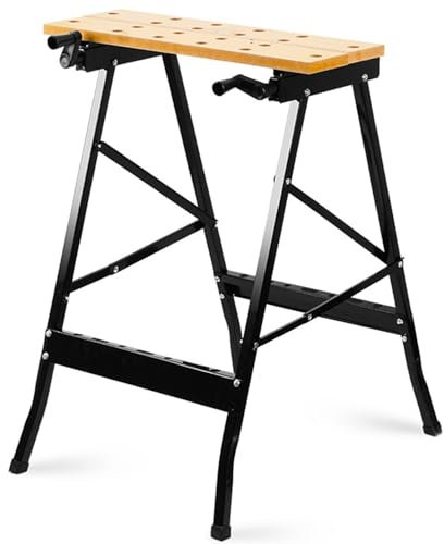 OUYA Werkbank - Spanntisch - Mit Bambus-Arbeitsplatte werkbank klappbar