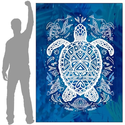 LXTOPN Grande Serviette de Plage en Microfibre pour Femme, Serviette de Bain 145 x 200 cm - Anti-Sable et à séchage Rapide Couverture de Plag