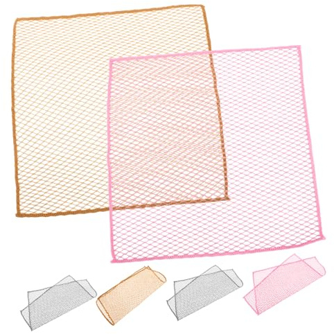 Cabilock Stracci Multiuso Panni in Microfibra 6 Pezzi Rete per Lavare Piatti e Pentole per Pulizia Profonda, Asciugatura Rapida per Cucina e Bagno