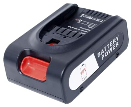 Compatible with Bosch 18V Battery 4.0Ah Replacement for Bosch PBA PSB PSR Series, Gloria, Gardena, 18V Power Tools - Perfect for Home and Garden