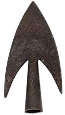 Grosser Bodkin, handgeschmiedete Pfeilspitze A Pfeil Mittelalter Larppfeil Wikinger LARP