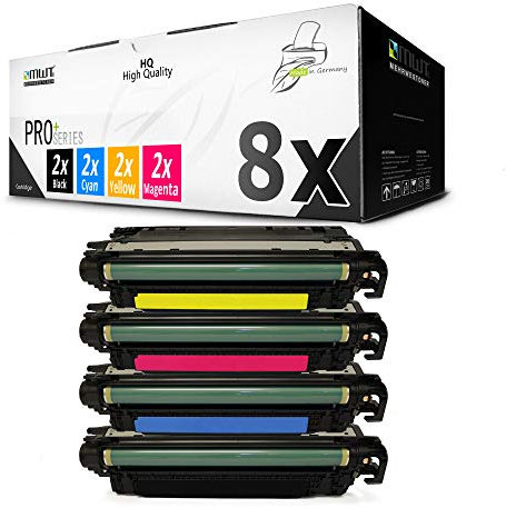 8X MWT kompatibel Toner für HP Color Laserjet Enterprise MFP M 577 f DN ersetzt CF360A-63A 508A