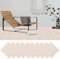 GBACHOOSE 30 Stück Teppichfliesen 30x30 cm, Teppichfliesen Selbstklebend, Teppichboden, Teppich Fliesen, Teppichfliesen Selbstliegend für Büro, Wohnzimmer, Balkon (Beige)