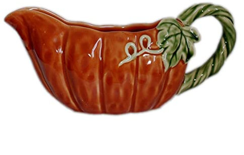 Salsiera Ceramica appuntito latte brocca zucca latte latte ristorante ristorante salata creativa vaso for uso domestico cucina stoviglie stoviglie Salsiera