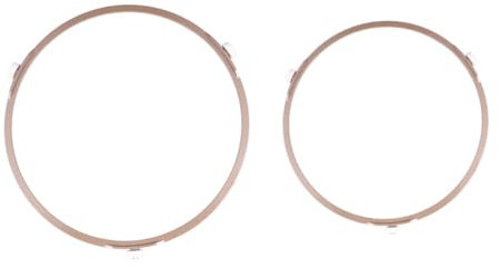 LALADEFIEE Mikrowellenrad 2 Stück Glasplatten-tablettrad Für Mikrowellenherd Drehtellerhalter Zufällige Farbe