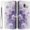 Wuhaizher for Samsung J5 2017 Case Shockproof Flip Leather Wallet Cover for Girls Women with Card Holder Stand Magnetic Silicone Back Phone Case for Samsung Galaxy J5 2017, Roses
