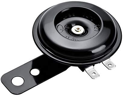 moinkerin Hupe Motorrad Auto Hupe Universal Horn Hupe 12v für Roller, Motorrad, Dreirad, Pocket Bikes, 105db Wasserdicht