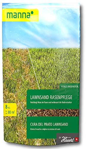 Manna LawnSand Rasendünger 8 kg Stickstoffdünger Eisendünger Moosverdränger