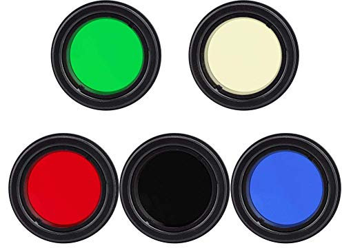 Teleskoplinsenfilter sonnenfilter teleskop teleskop Filter okular 1,25 Okularlinsenfilter Kit 31,7 mm Teleskopobjektiv Farbfilter für Sehen Mondnebel Planet Sonne