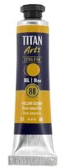 TITAN ARTS - Huile extra fine Titan 20 ml - 88 Ocre jaune série 1