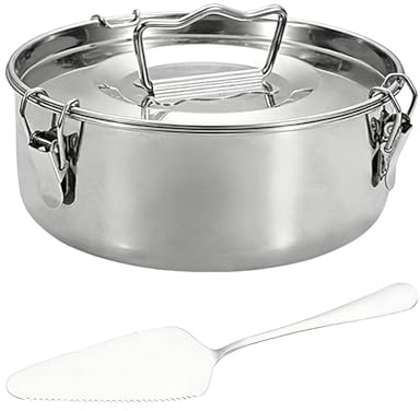 Olla a vapor Inserto – Bandeja antiadherente para cocción al vapor, olla universal para cocción a inducción, para calentar alimentos, cocina doméstica, camping, viajes