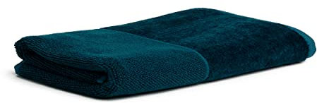 möve Bamboo Luxe Duschtuch 80 x 150 cm aus 60% Baumwolle / 40% Viskose aus Bambus-Zellstoff, deep lake