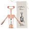 ﻿﻿Joeji's Kitchen Corkscrew Bottle Opener - Wine Cork Screw Wing - Remove Beer Olive Oil Multifunctional Corks and Caps - Deluxe Storage Bag - Rose Gold