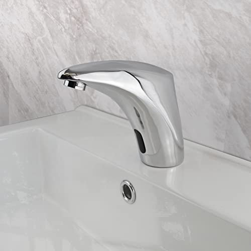 Mavis Automatic Bathroom Chrome Infrared Sensor Basin Mono Mixer Hand Free Tap