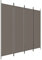 vidaXL Divisorio a 4 Pannelli Antracite 200x220 cm Tessuto